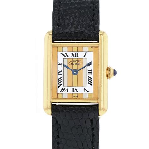 cartier tank must occasion